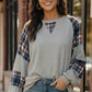 Plaid & Chill Thermal Knit