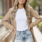 City Chic Taupe Blazer