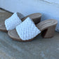 The Blossom Braided Heel